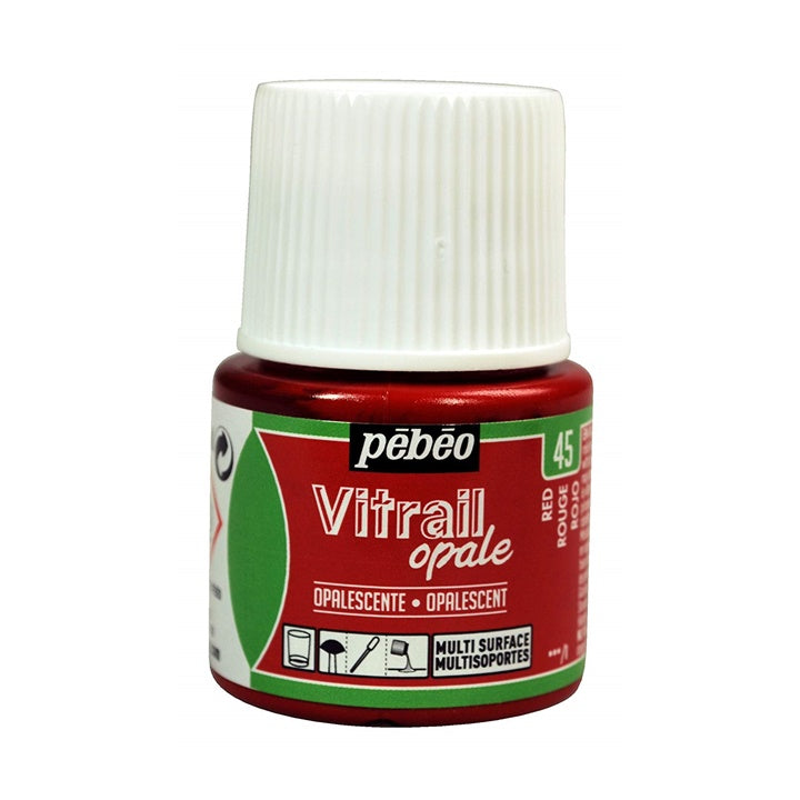 cloare pentru sticla pebeo vitrail opale 45 ml ro pbo050op