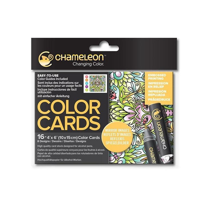 color card chameleon mirror images 16 buc ro hmdcc0106
