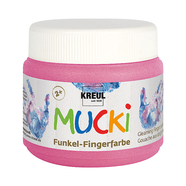 Culori Finger Paint Mucki-150 ml – Fairy dust rose