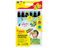 Creioane cerate cu gel pentru sticlă JOVI Jovidecor Glass – 6 buc