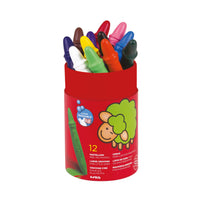 Creioane cerate groase GIOTTO be-be 12 buc în tub de carton