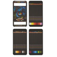 Creioane cerate pe bază de ulei Posca KPE-200 36C – set, culori asortate