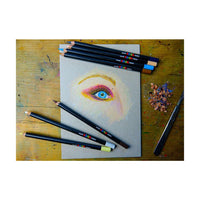 Creioane cerate pe bază de ulei Posca KPE-200 36C – set, culori asortate