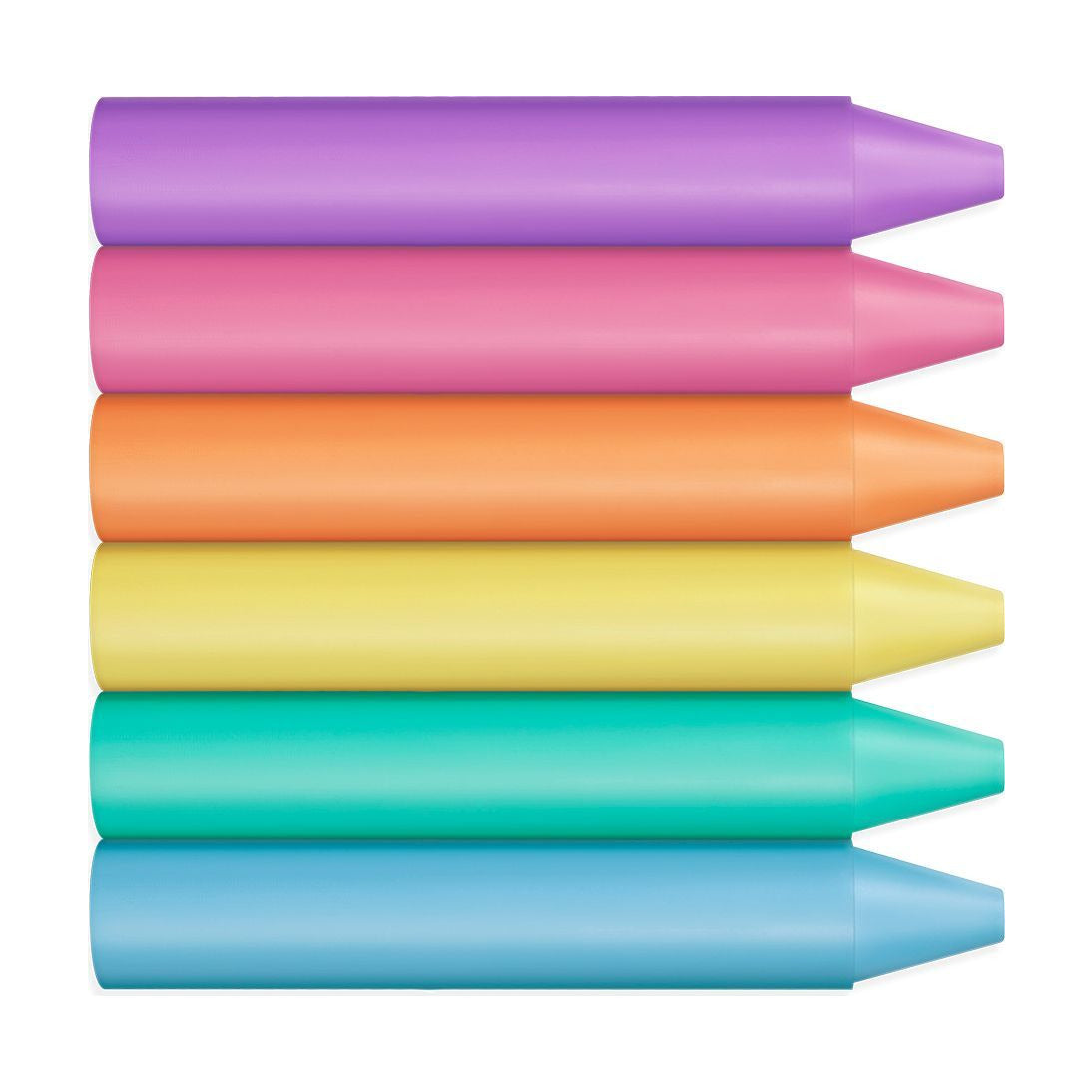 Creioane cerate rotunde JOVI Jumbo pastel set 60 buc cu ascuțitoare