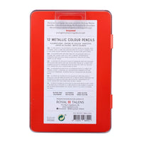 creioane colorate bruynzeel nuante metalice 12 buc ro rtl60312212