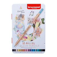 creioane colorate bruynzeel nuante pastelate 12 buc ro rtl60312112
