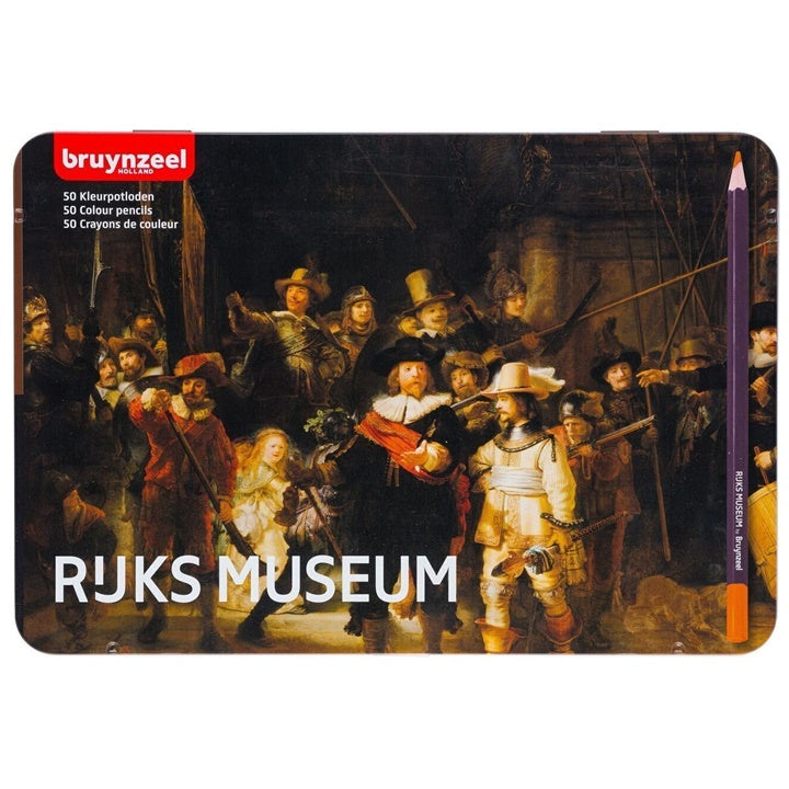 creioane colorate bruynzeel rembrandt harmensz 50 de bucati ro rtl63012050