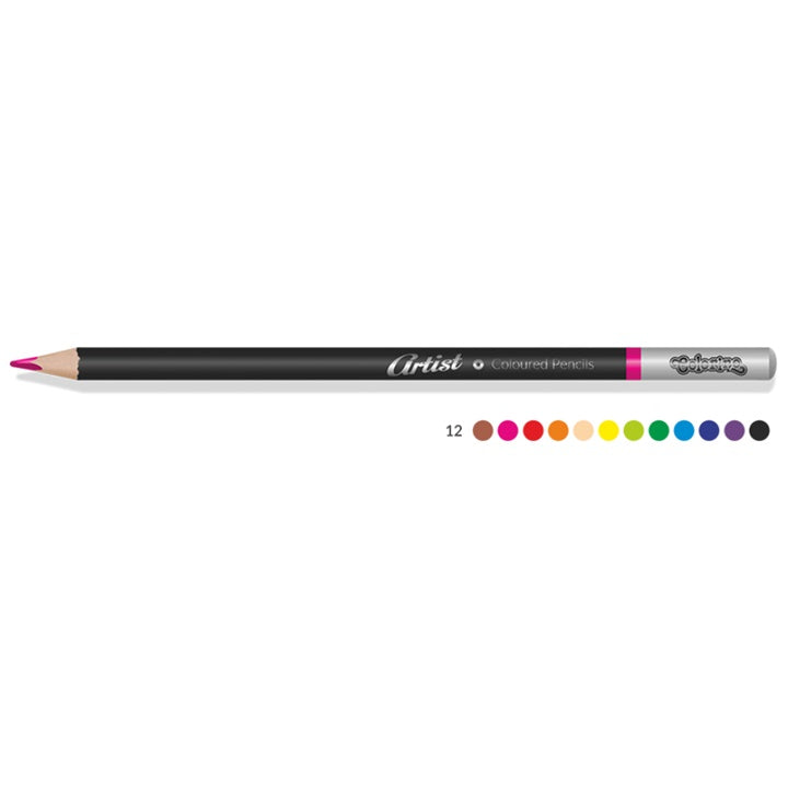 creioane colorate colorino artist round ro clrr65498ptr