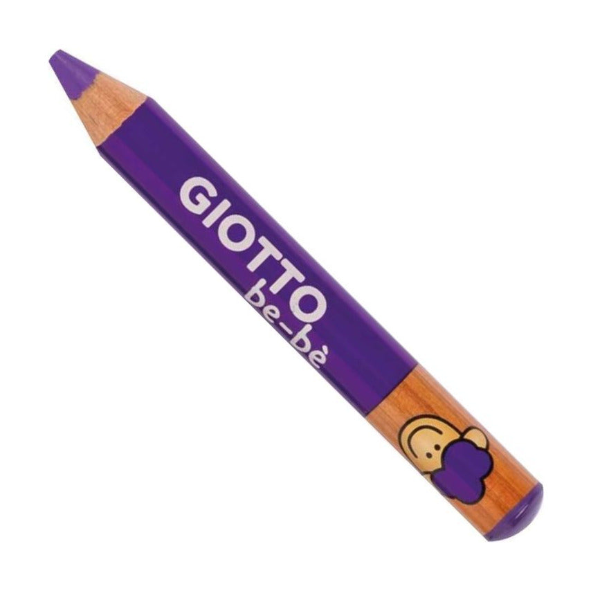 Creioane colorate groase rotunde GIOTTO Be-Be – 12 culori