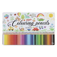 creioane colorate in cutie de staniu 36 buc ro rms150095