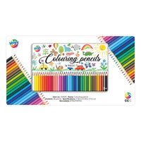 creioane colorate in cutie de staniu 36 buc ro rms150095