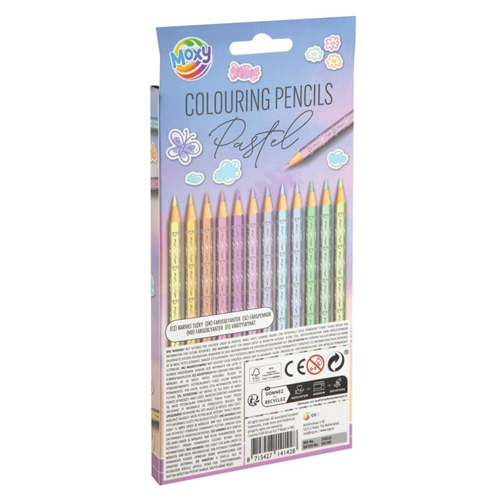 creioane colorate pastelate 12 buc ro rms150131