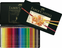 creioane colorate polychromos set 36 buc cutie din metal ro fbc110036