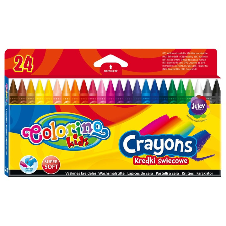 creioane colorate rotunde colorino 24 buc ro clrr13895ptr