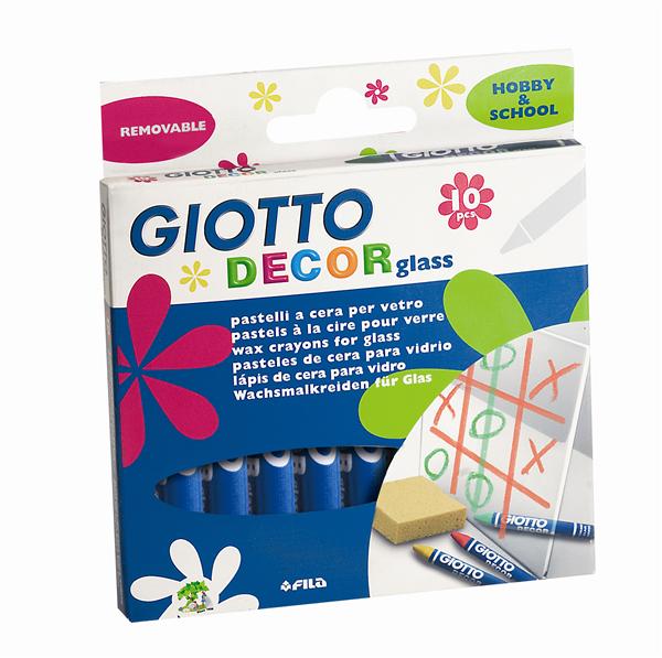 creioane de ceara giotto decor glass set10 ro gio441000