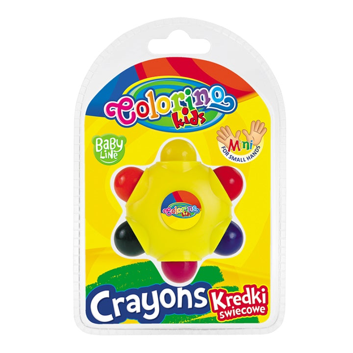 creioane de ceara in forma de stea pentru copii de colorino ro clrr33015ptr