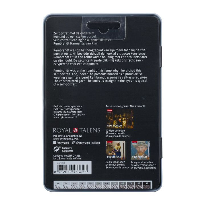 creioane de grafit bruynzeel olanda set de 6 ro rtl63011012