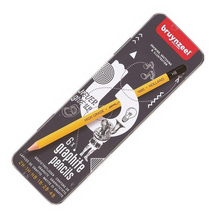 creioane grafit bruynzeel holland 6 bucati ro rtl60211006
