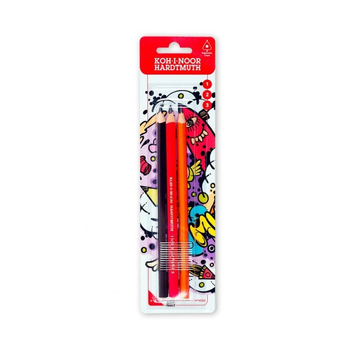 creioane grafit jumbo triangular ro khn1870123002bl