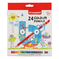 creioane pentru copii bruynzeel holland 24 buc ro rtl60112003