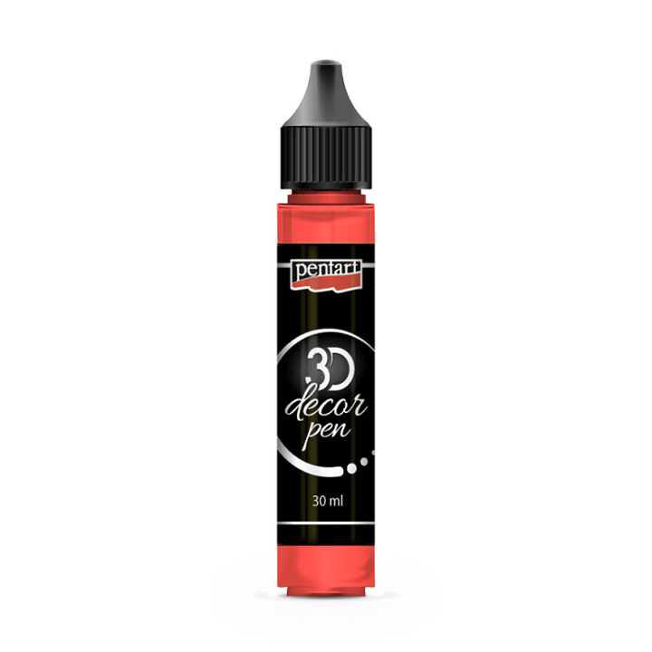 creion 3d d cor pen pentart 30 ml ro pntdp338