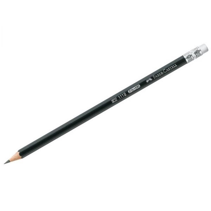 creion faber castell 1112 hb cu radiera ro fbc111220