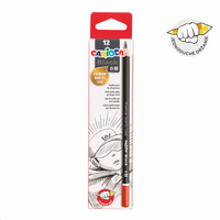 Creion triunghiular Carioca Black, 12 buc – 1/B