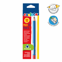 Creion triunghiular Carioca HB Maxi