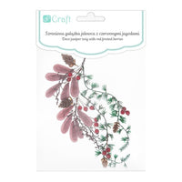 crenguța decorativa de craciun 3d