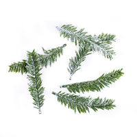 crenguțe 3d de culoare verde 6 buc