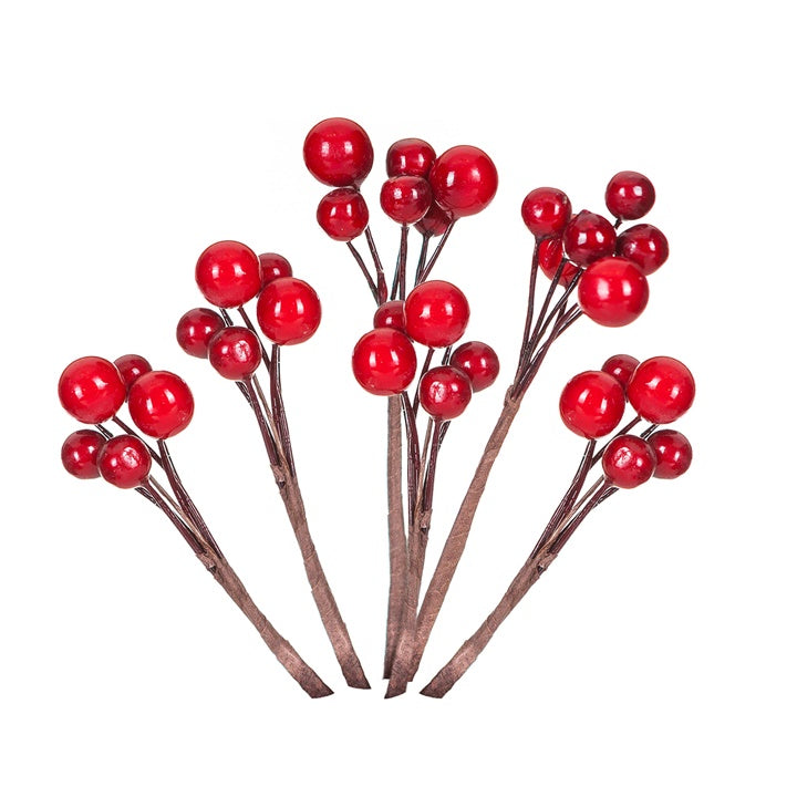 crenguta decorativa cu fructe de padure 6 bucati ro dpcdpza 024