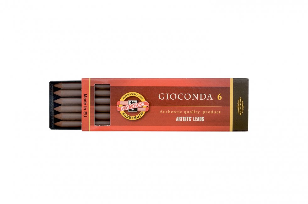 creta artistic gioconda sepia maro deschis 6 buc ro khn4377