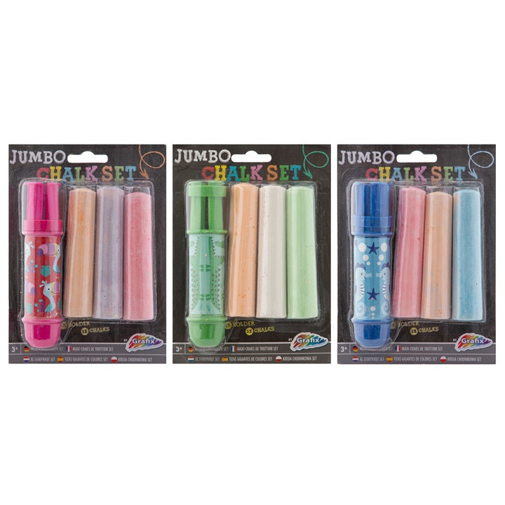 creta de trotuar jumbo cu suport 3 bucati ro rms610005