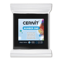 Pastă de modelat Cernit NUMBER ONE 250g – Black