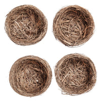 cuiburi decorative naturale 9 cm set de 4 ro dpcdpwl 013