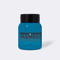 Culoare acrilică MAIMERI Acrilico 500 ml – Albastru primar Cyan