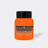Culoare acrilică MAIMERI Acrilico 500 ml – Portocaliu briliant