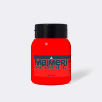 Culoare acrilică MAIMERI Acrilico 500 ml – Roșu pirol