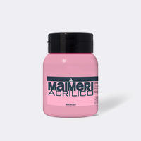 Culoare acrilică MAIMERI Acrilico 500 ml – Roz quinacridonă deschis