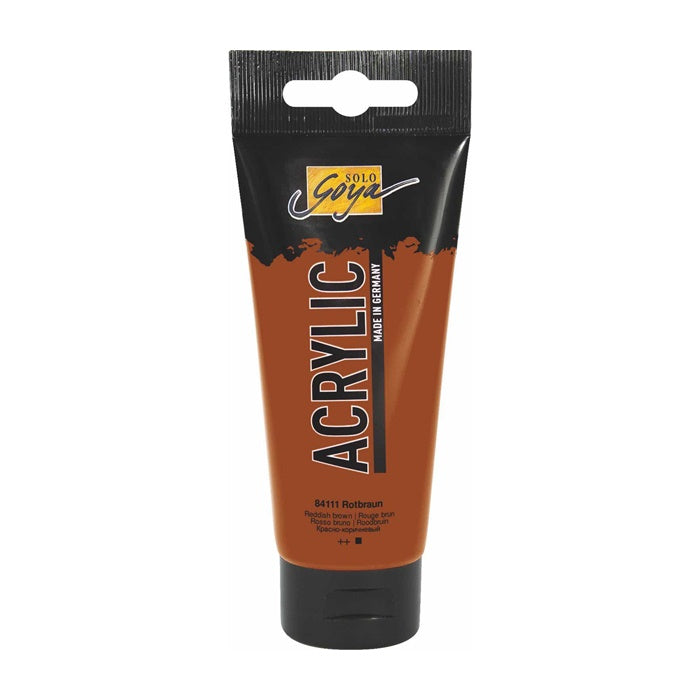 Culoare acrilică Solo Goya Acrylic 100 ml - 11 Reddish Brown