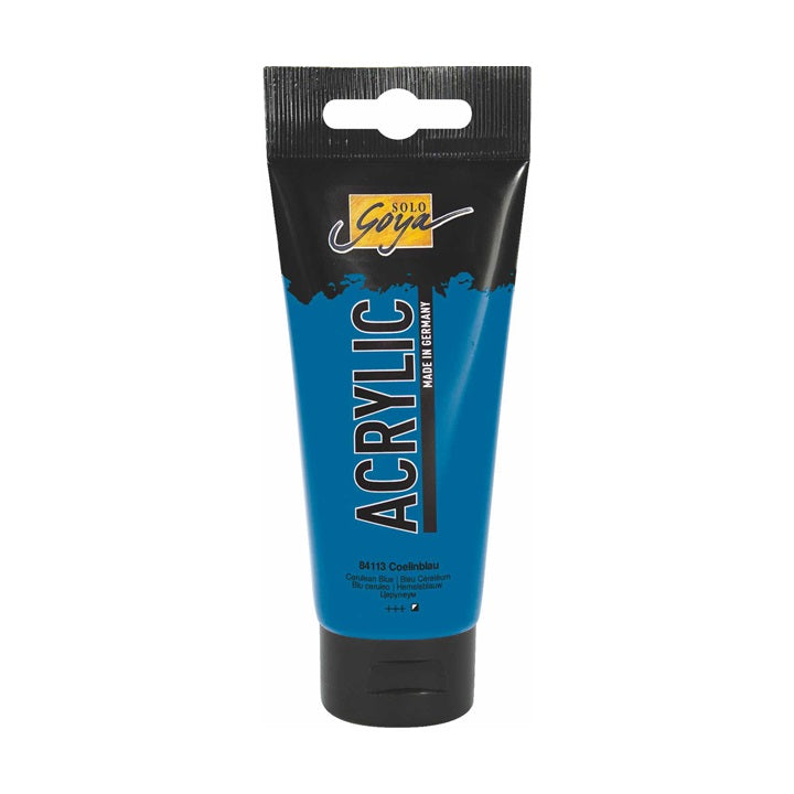 Culoare acrilică Solo Goya Acrylic 100 ml - Cerulean Blue