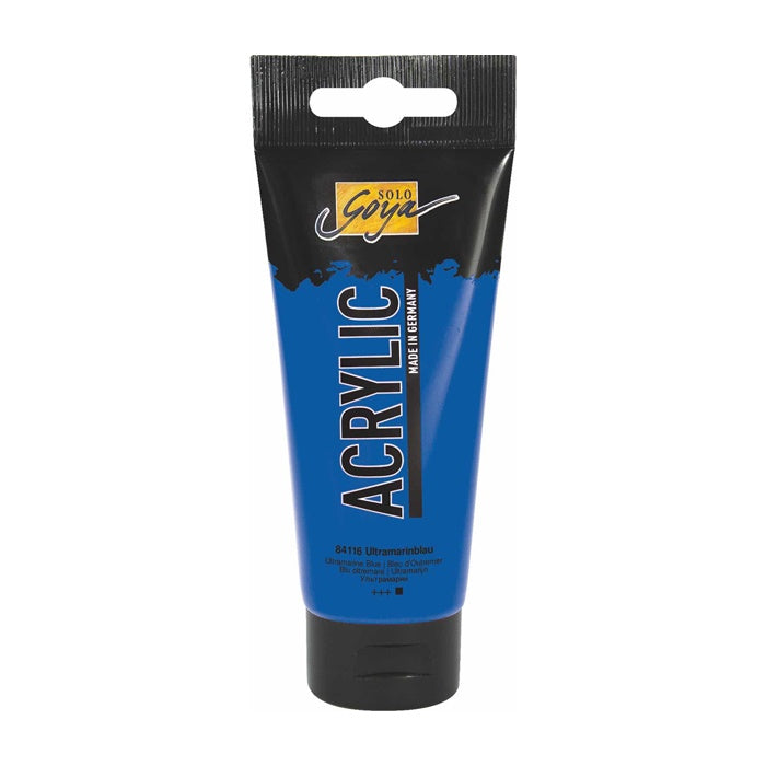 Culoare acrilică Solo Goya Acrylic 100 ml - 16 Ultramarine Blue