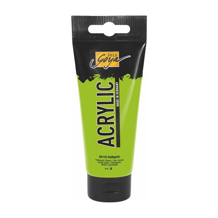 Culoare acrilică Solo Goya Acrylic 100 ml - 18 Yellowish Green