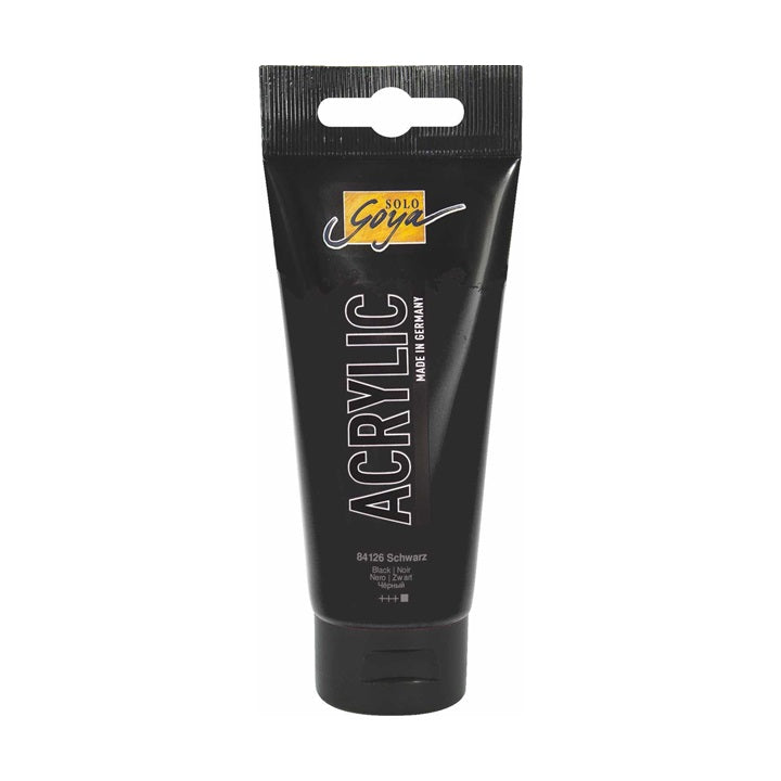 Culoare acrilică Solo Goya Acrylic 100 ml - 26 Black
