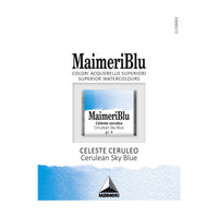 Culoare acuarelă Maimeri Blu – godet 1.5 ml – Albastru ceruleum cer