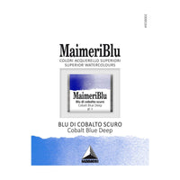 Culoare acuarelă Maimeri Blu – godet 1.5 ml – Albastru de cobalt închis