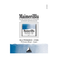 Culoare acuarelă Maimeri Blu – godet 1.5 ml – Albastru primar cyan