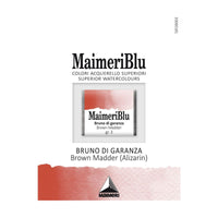 Culoare acuarelă Maimeri Blu – godet 1.5 ml – Alizarină roibă brună