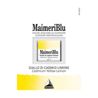 Culoare acuarelă Maimeri Blu – godet 1.5 ml – Galben de cadmiu lămâie