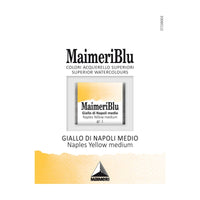 Culoare acuarelă Maimeri Blu – godet 1.5 ml – Galben de Neapole mediu